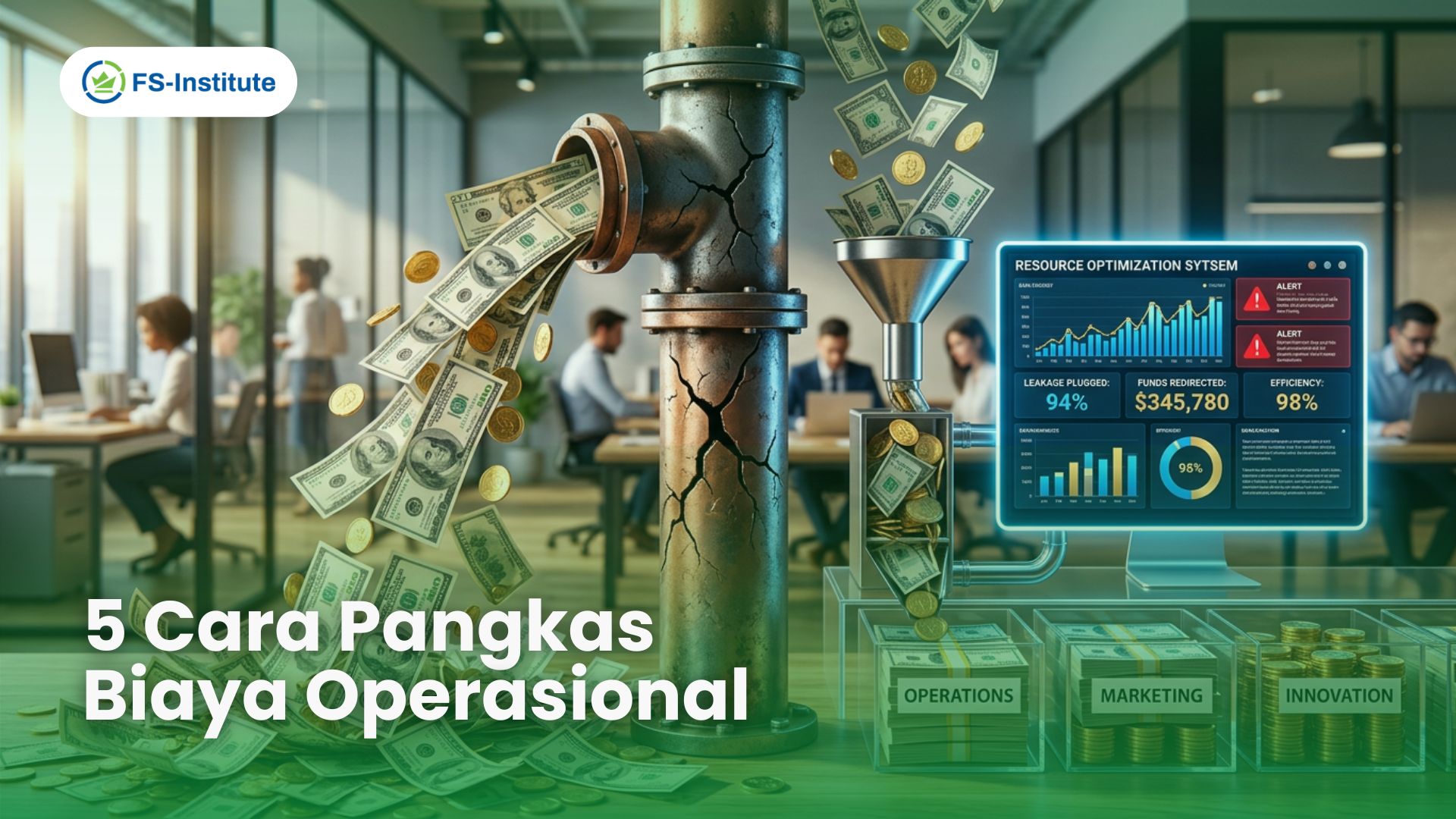 Efisiensi biaya operasional perusahaan